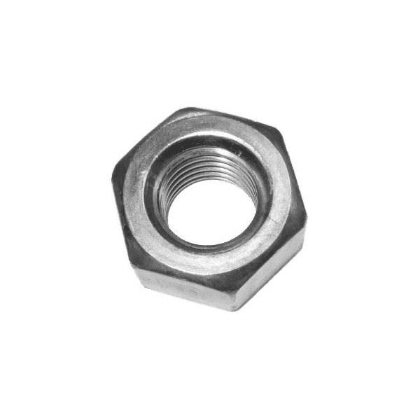 Newport Fasteners Heavy Hex Nut, 1"-8, Steel, Grade C, Zinc Plated, 63/64 in Ht, 115 PK 762498-BR-115 - main